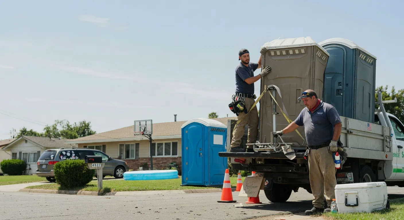 Porta Potty Rental in Sheffield, IL near me